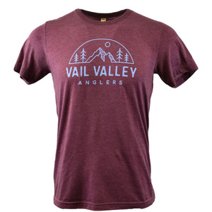 VVA Logo Mountain Landscape TShirt Men's